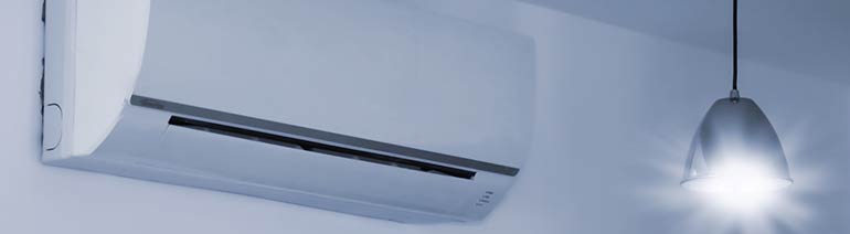 Installation de climatisation, split, console murale, plafonnier